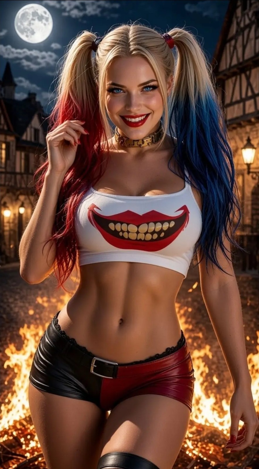 Harley Quinn Glossy Poster 24X36 