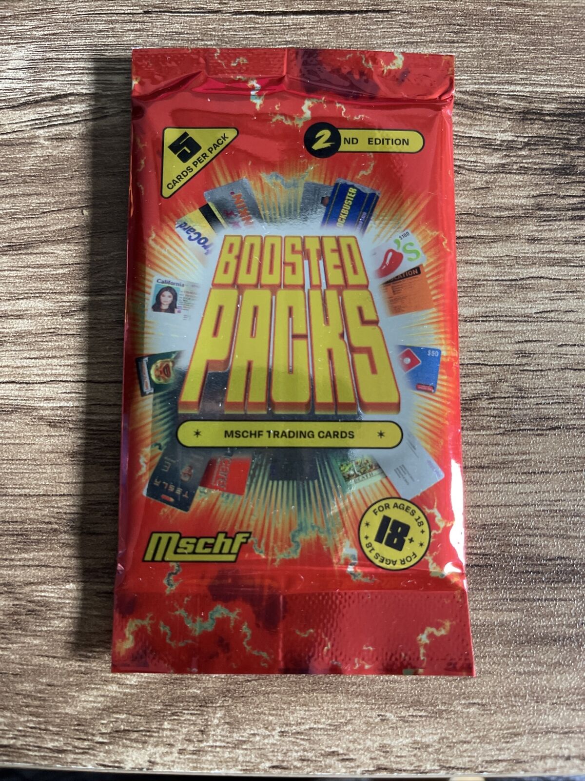 MSCHF Boosted Pack 2nd Edition- V2 SINGLE Pack - New And Unopened - IN HAND
