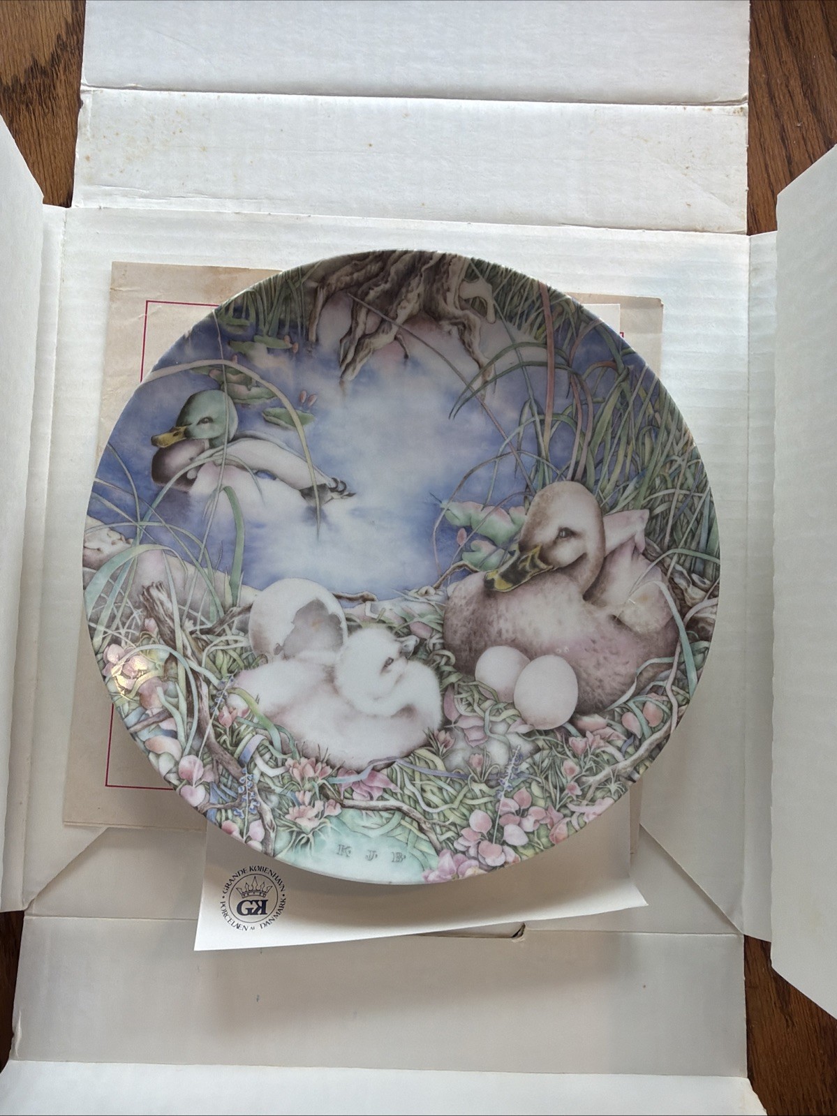 Grande København Porcelain Af Denmark Collectible Plate Grande København Porcelain Af Denmark Collectible Plate