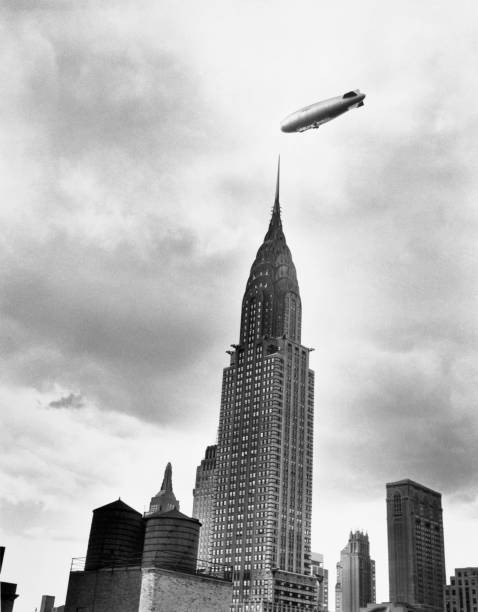 New York A view of the Chrysler Building 1930s Historic Old Photo