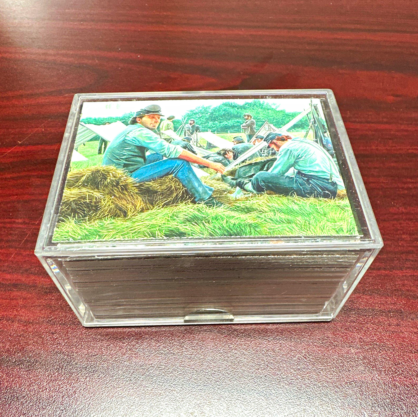 Keepsake Collectibles Gettysburg 1997 1-72 Blue and the Gray Trading Card Set