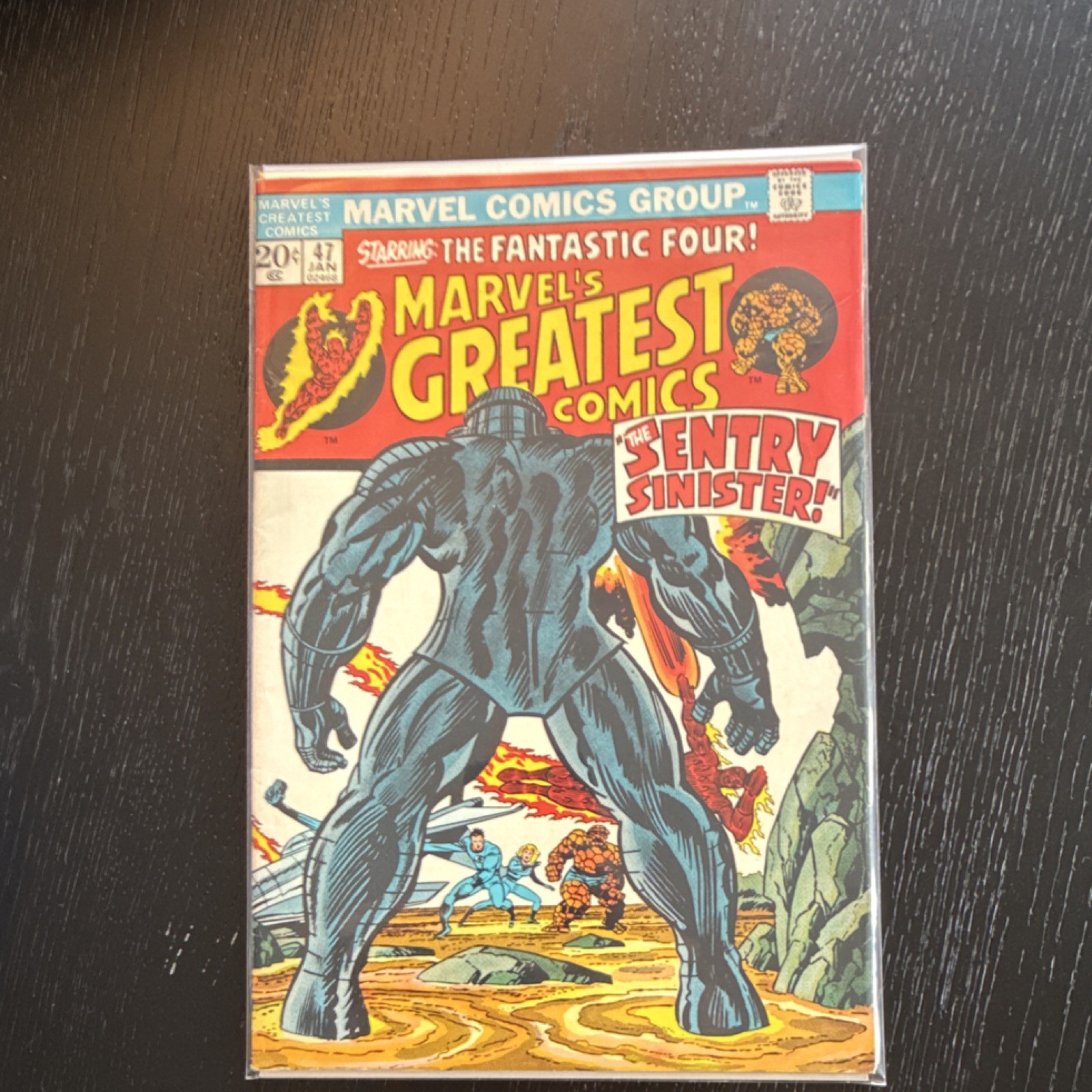 Vintage Marvel\'s Greatest Comics #47 (1974) The Sentry Sinister Fantastic Four