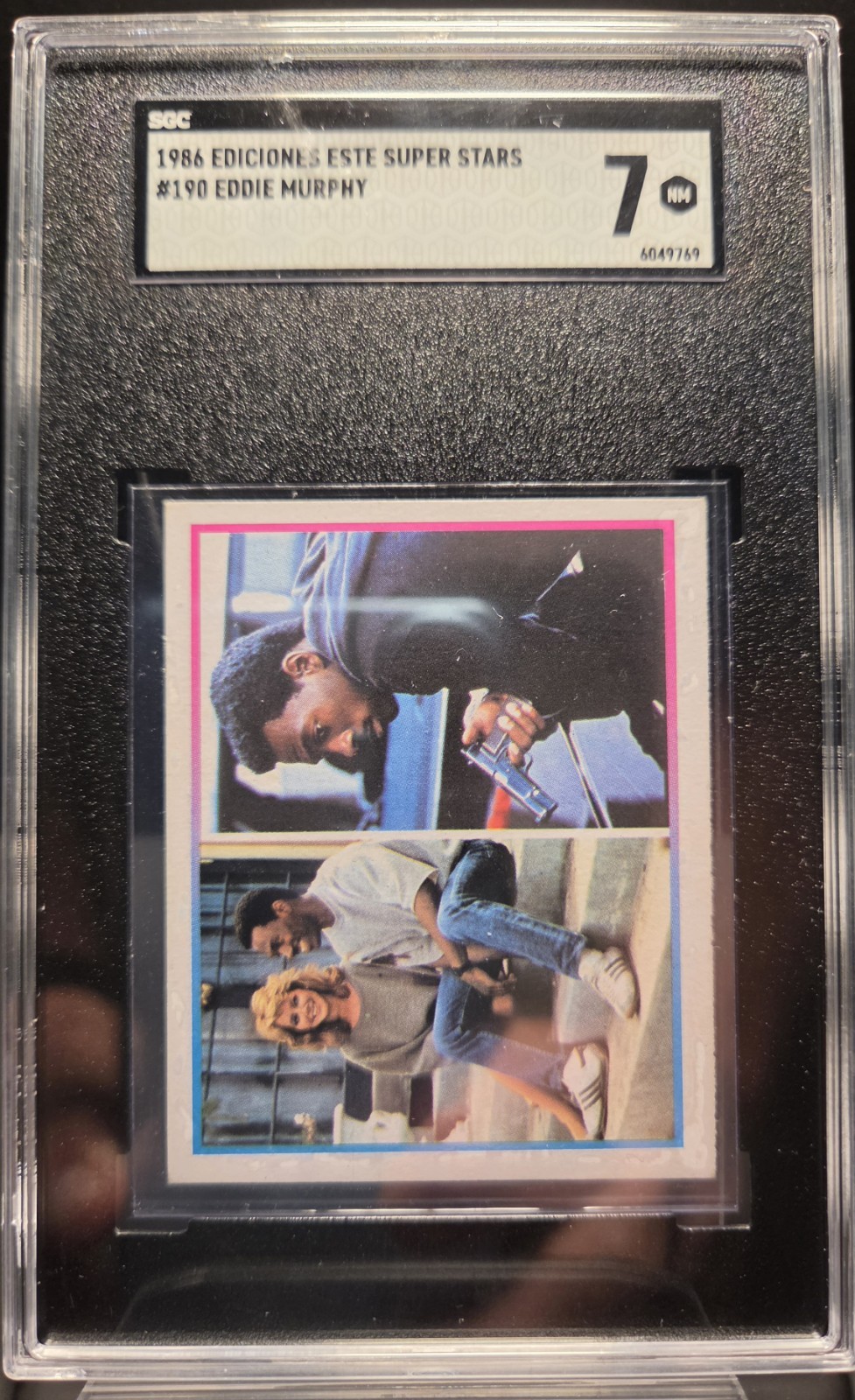 1986 Ediciones #190 Eddie Murpy -      True Rookie Card 48 Hours Highest Graded