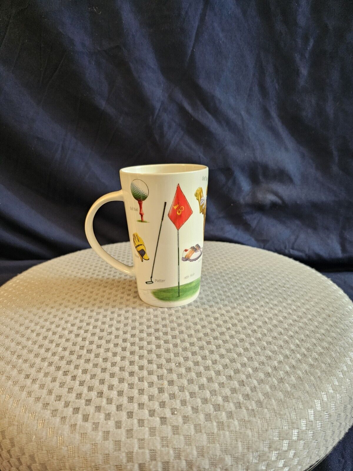 Kent Pottery Porcelain Golf Accessories Coffee Tea Cup