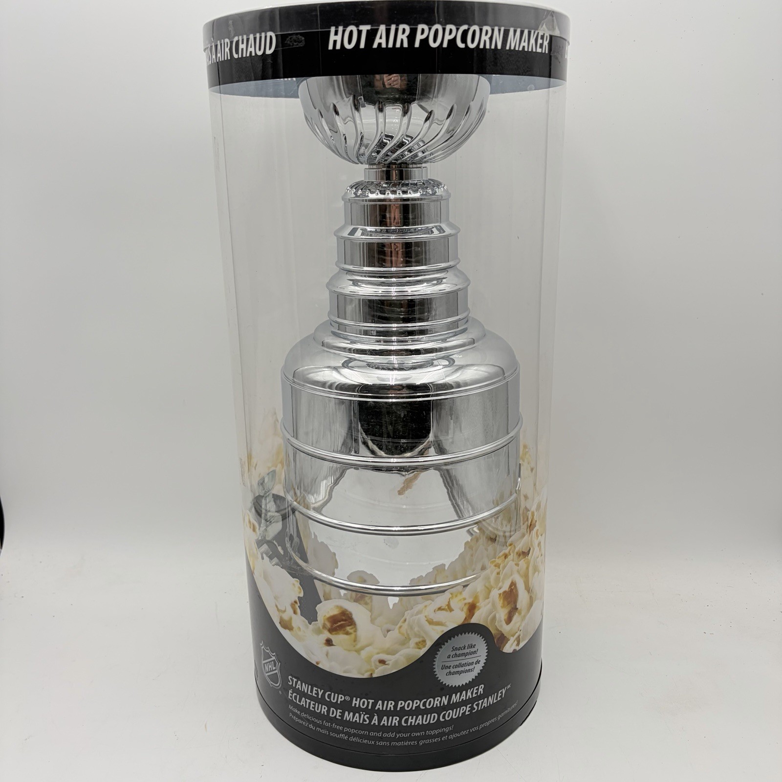 NHL League Logo Stanley Cup Trophy Hot Air Popcorn Maker