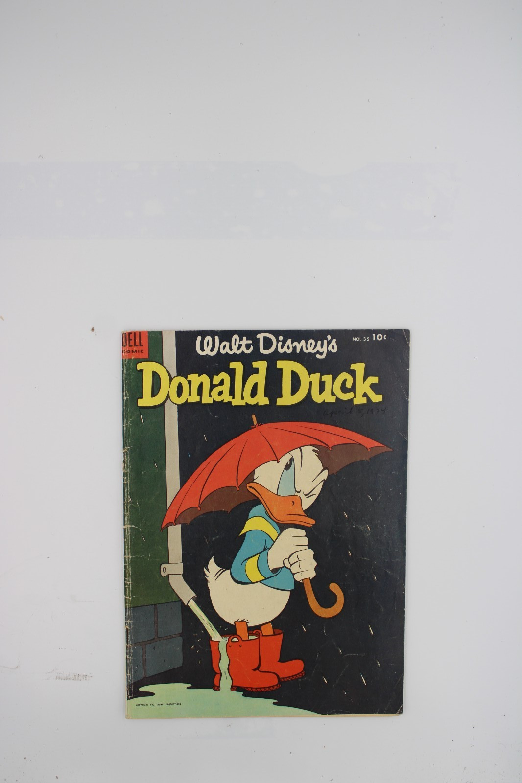 Walt Disney's Donald Duck #35 (1954, Dell) - Carl Barks Art - Estimated VG 4.0