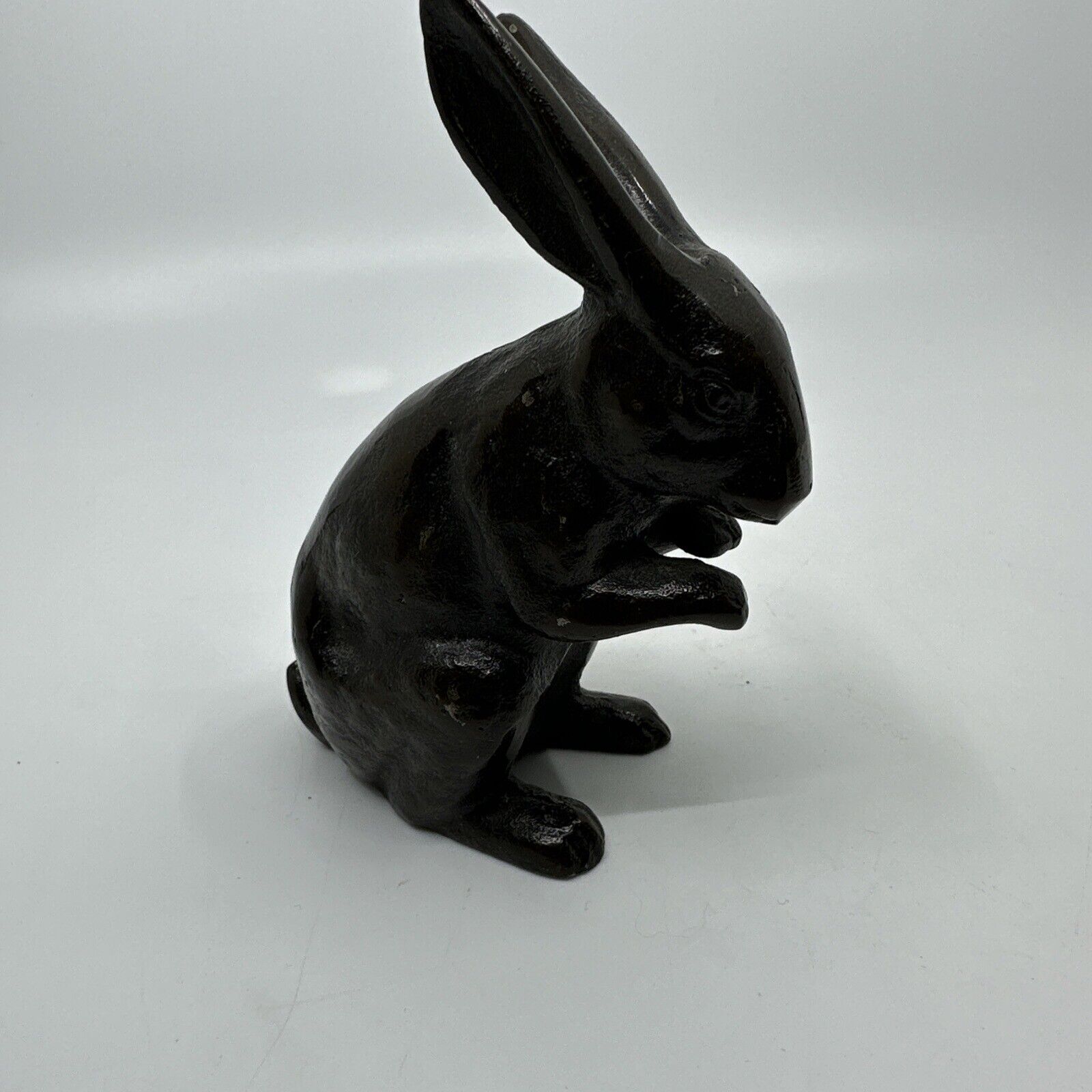 Antique Vintage Bronze  Rabbit Statues Figurine