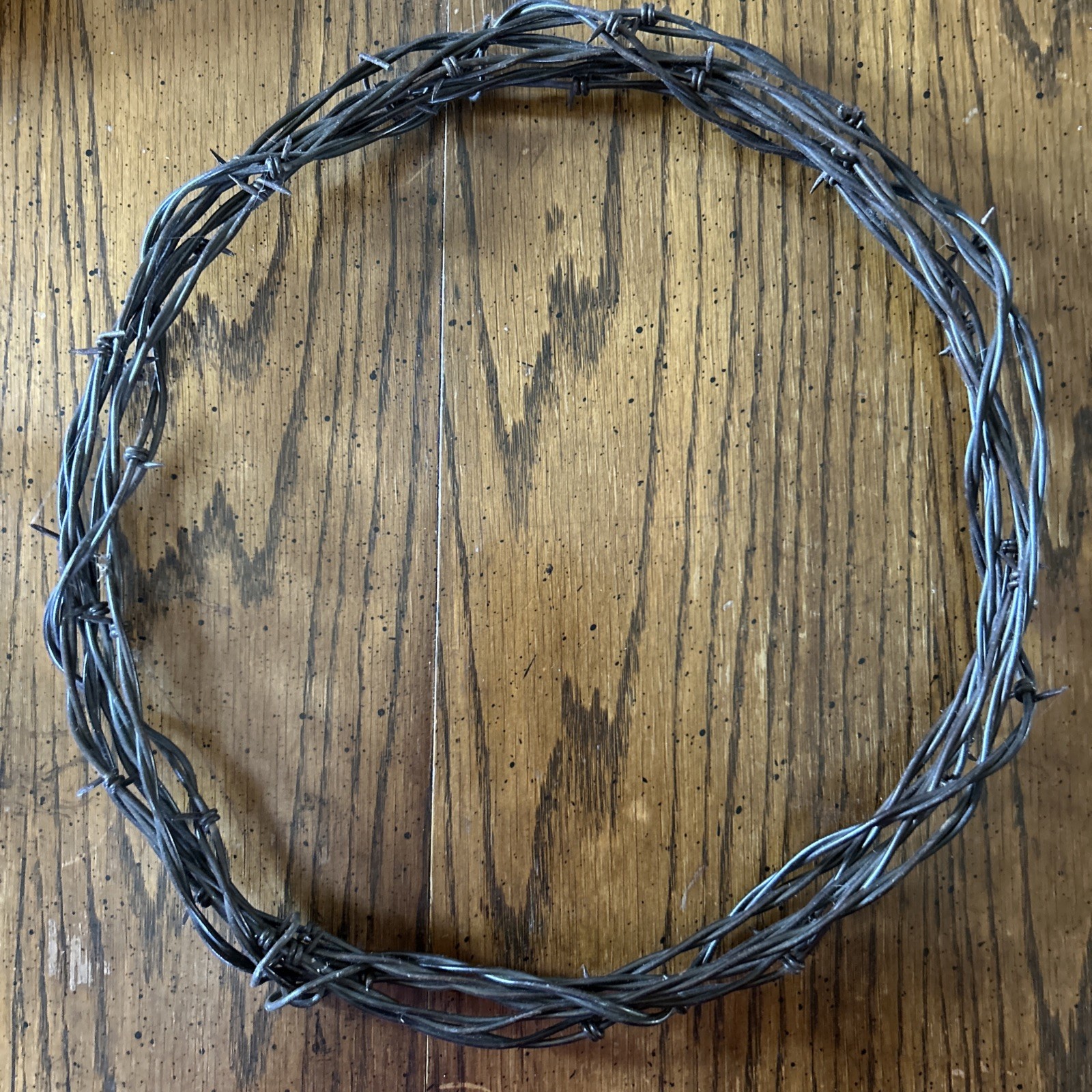 Vintage Barb Wire Rusty Western Art 18 Feet. Real Barb wire very sharp.