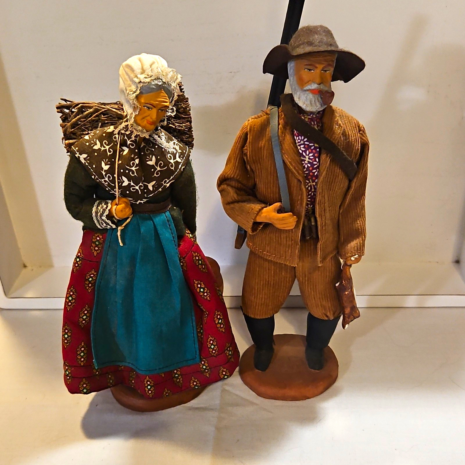 Vtg French Santons de Provence Large 10\