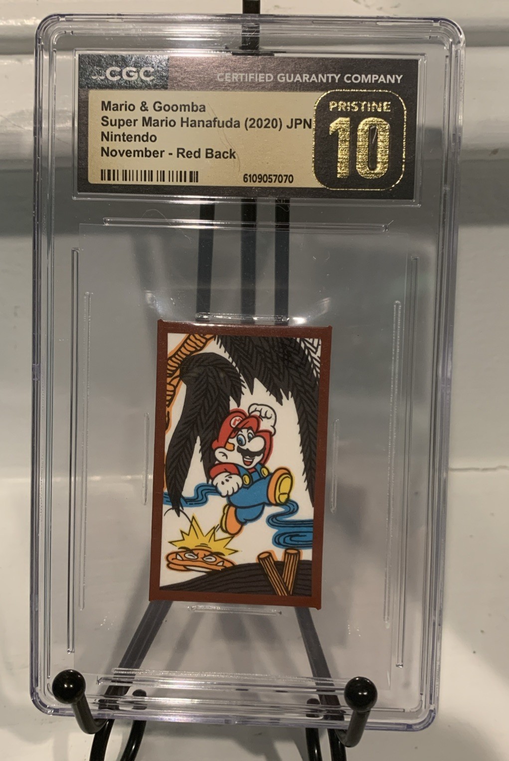 2020 SUPER MARIO HANAFUDA JPN MARIO & GOOMBA CGC 10 PRISTINE
