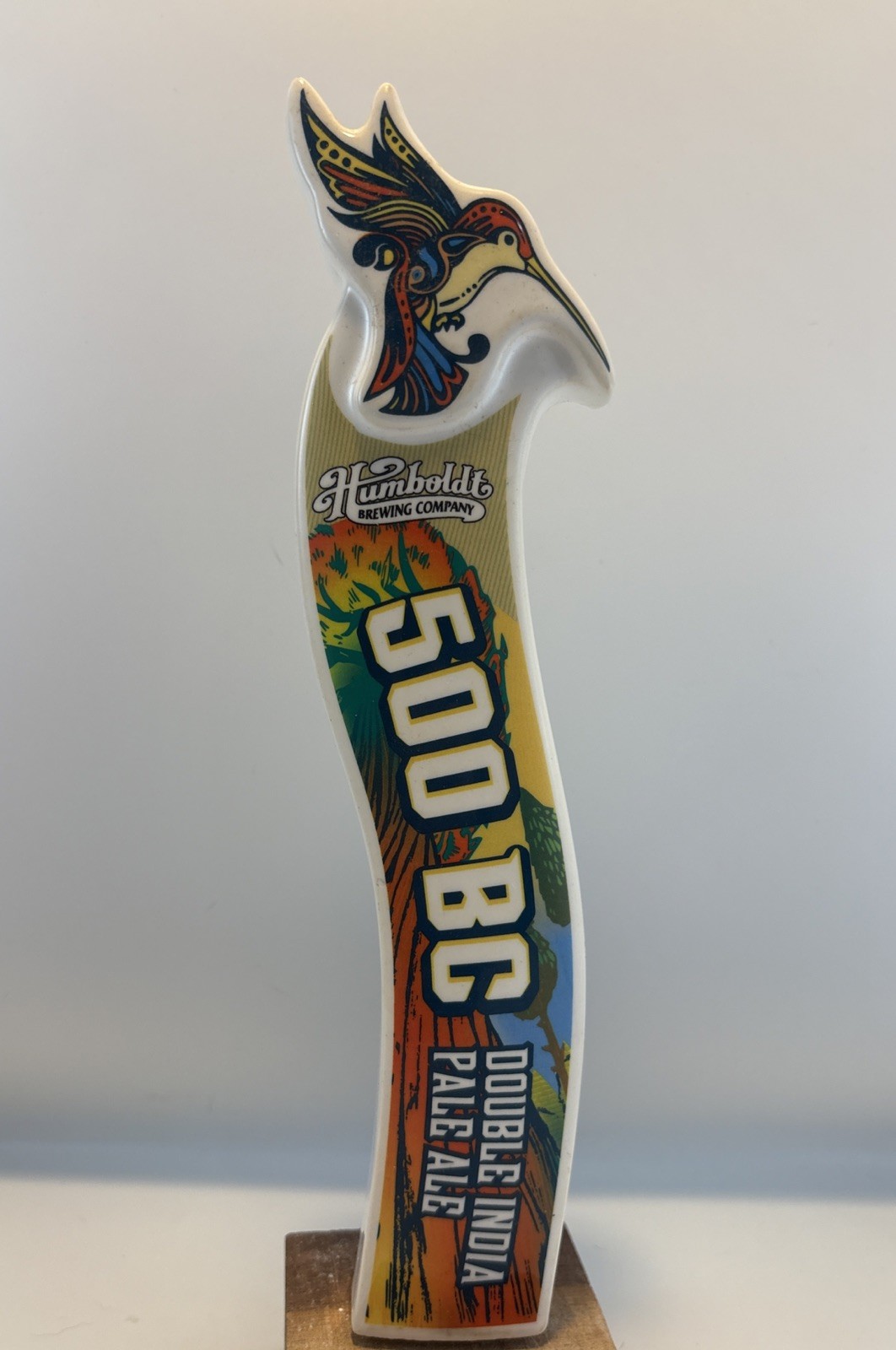 Beer Tap Handle Humboldt Brewing Company Beer Tap Handle 500 BC Beer Tap Handle