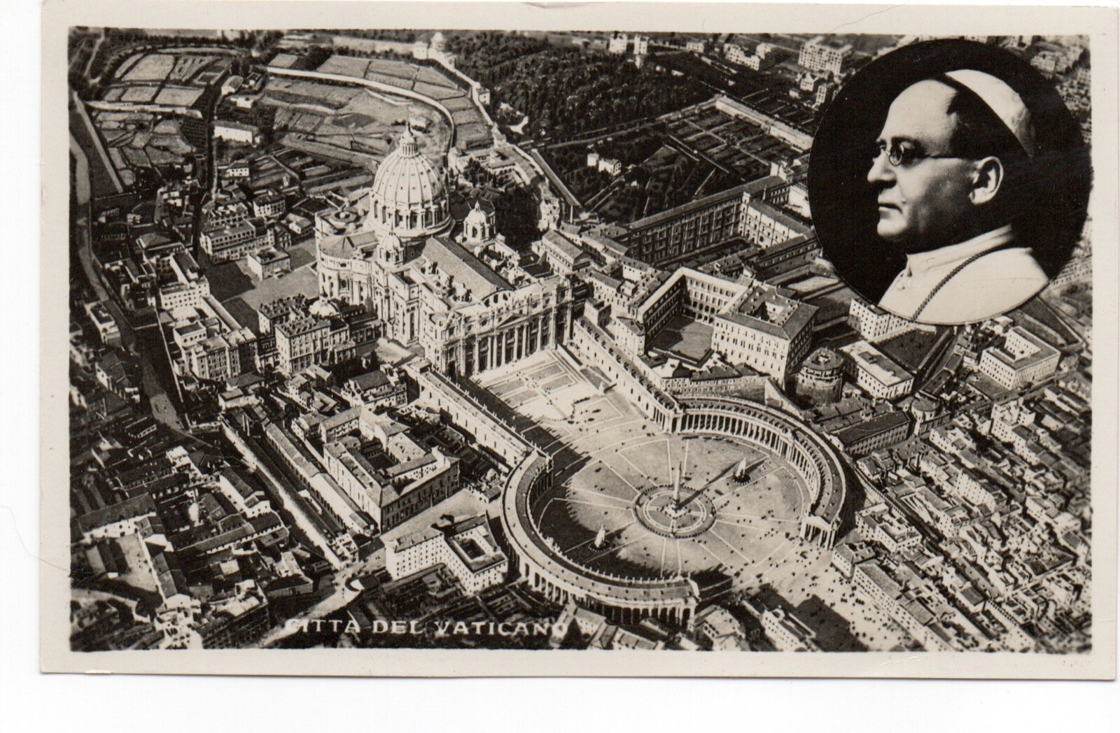Original Postcard 1932 - Vatican City, Italy