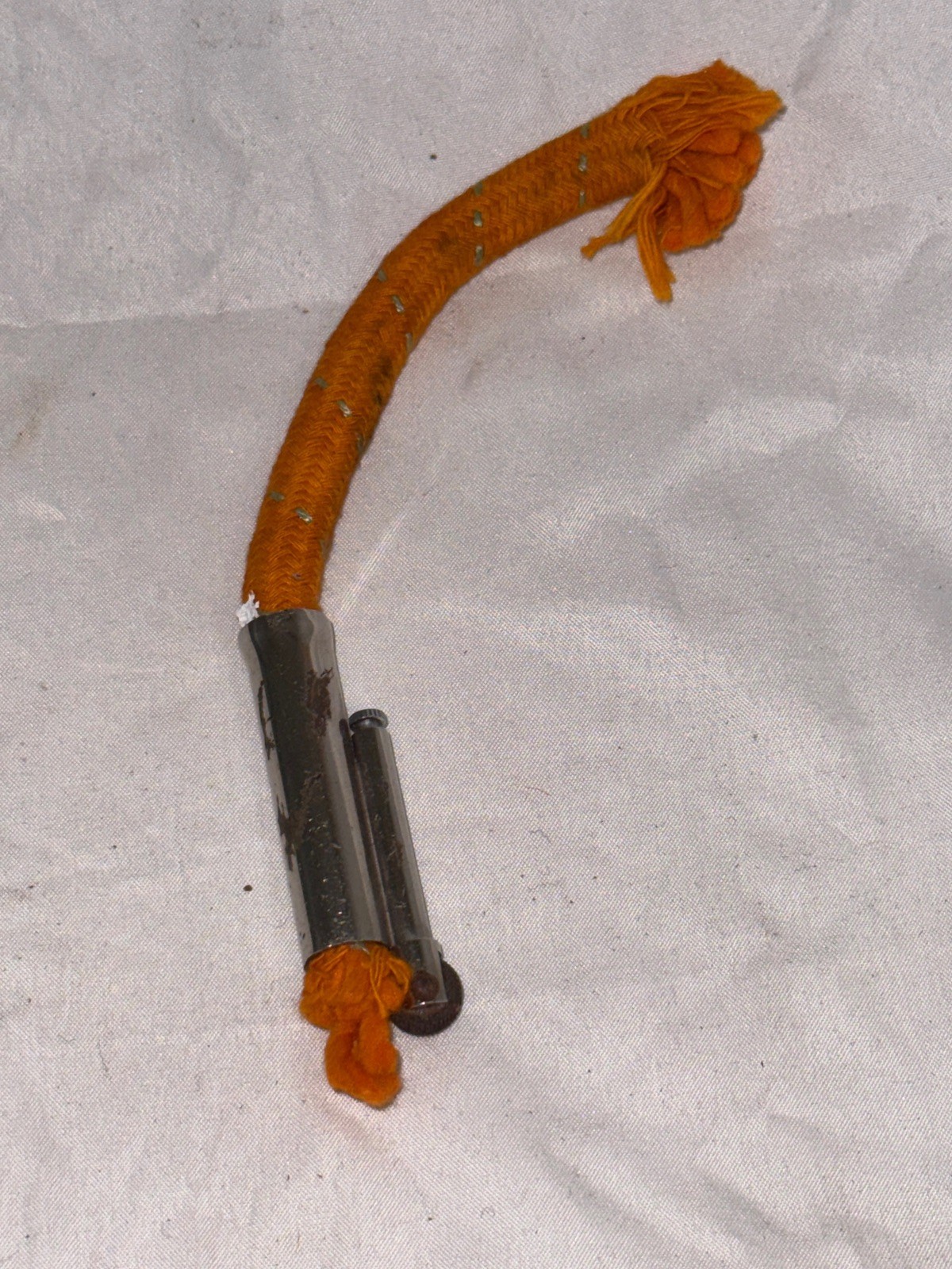 WWI British Trench Rope Lighter – Original Early Ordnance Fuse Igniter