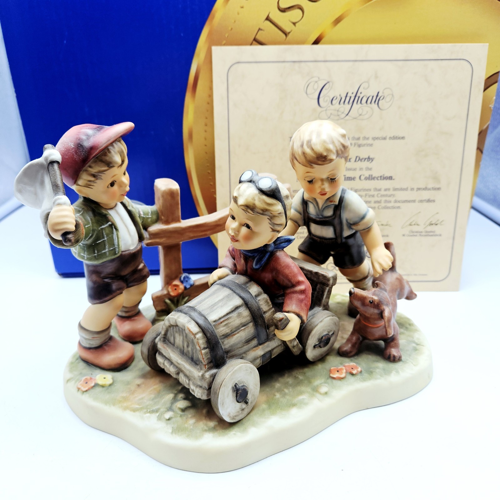 Hummel Soap Box Derby Figurine 2121 Large 9\