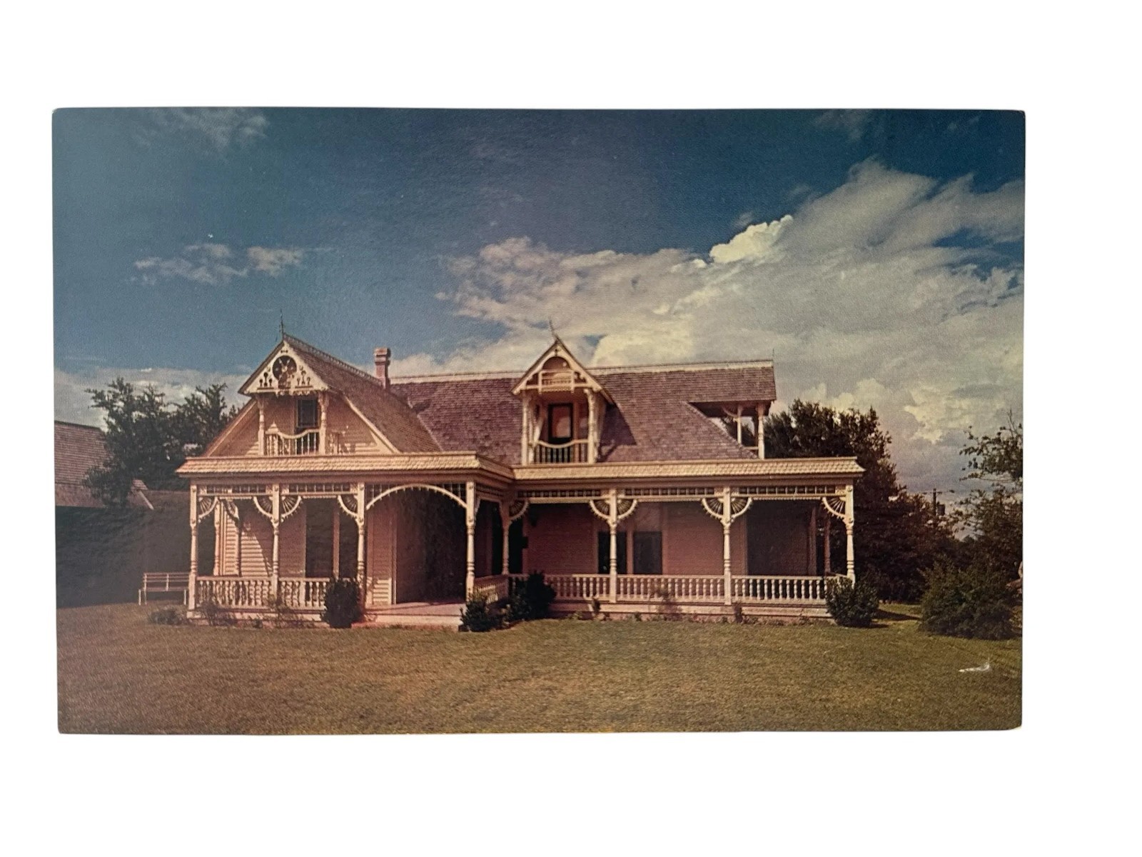 Architecture Of Pioneers Home of Dolls Lillian Jones Weatherford TX  Postcard