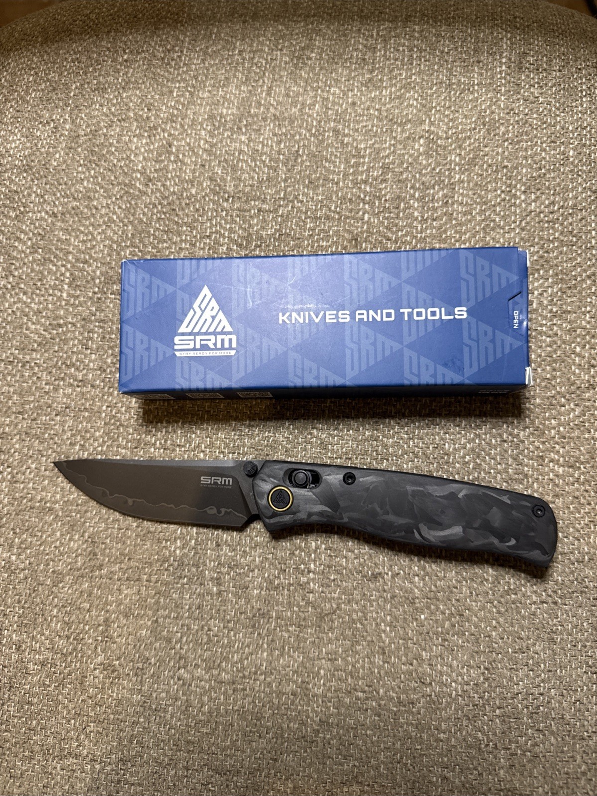 SRM Knives 255L-FB2 Folding Knife 3.25