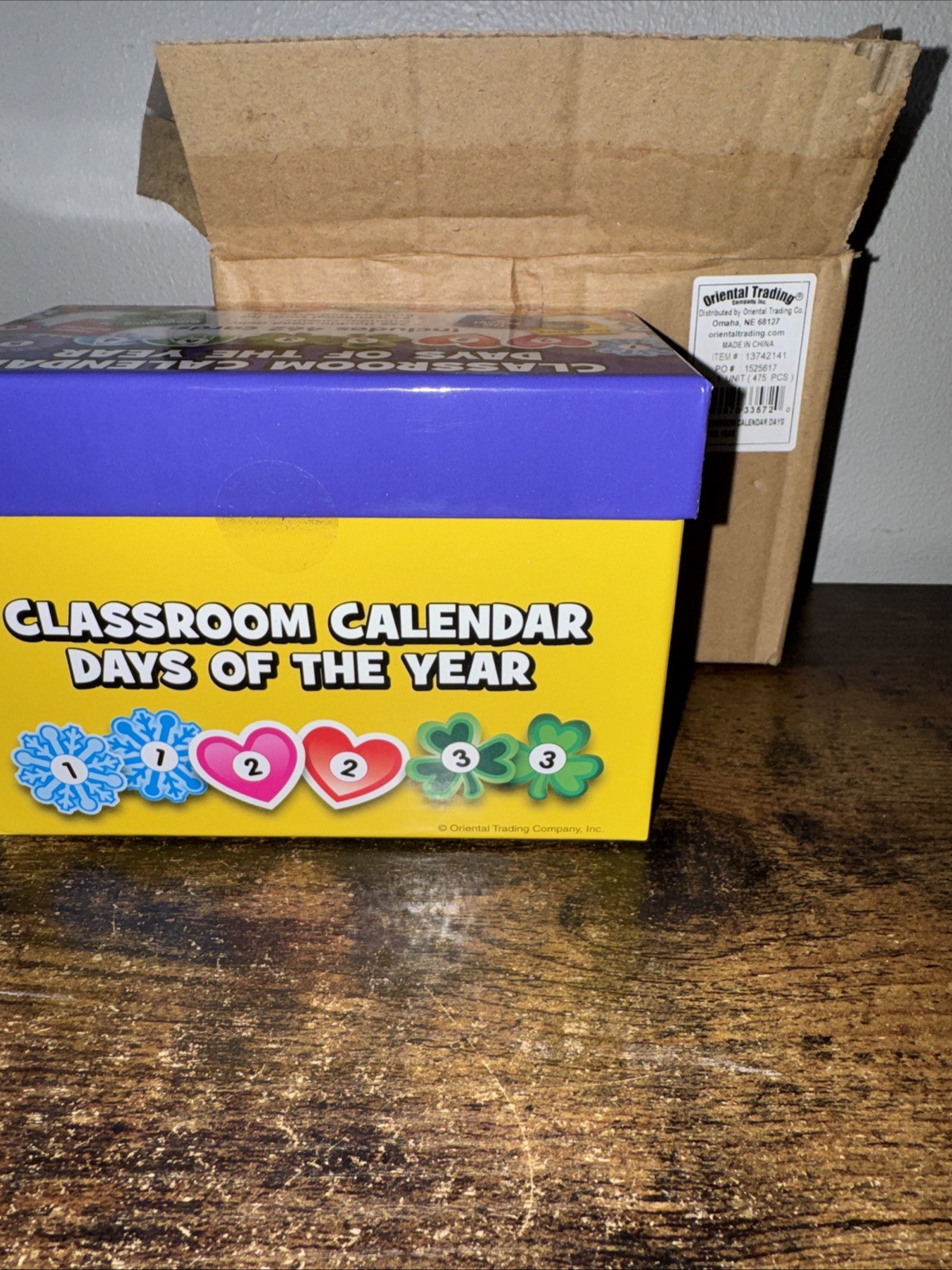 Classroom Calendar Days of the Year 462 Cards Included New Inbox