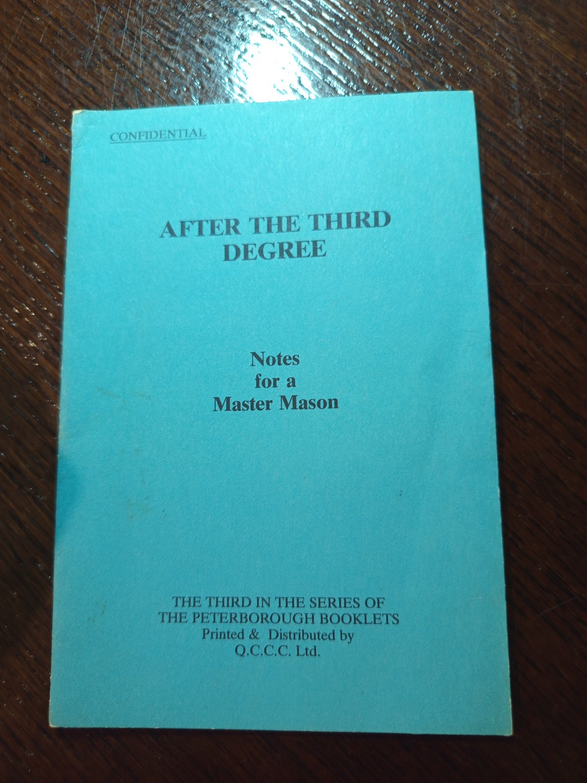 After the Third Degree Notes for Master Mason  Freemasonry masonic /192