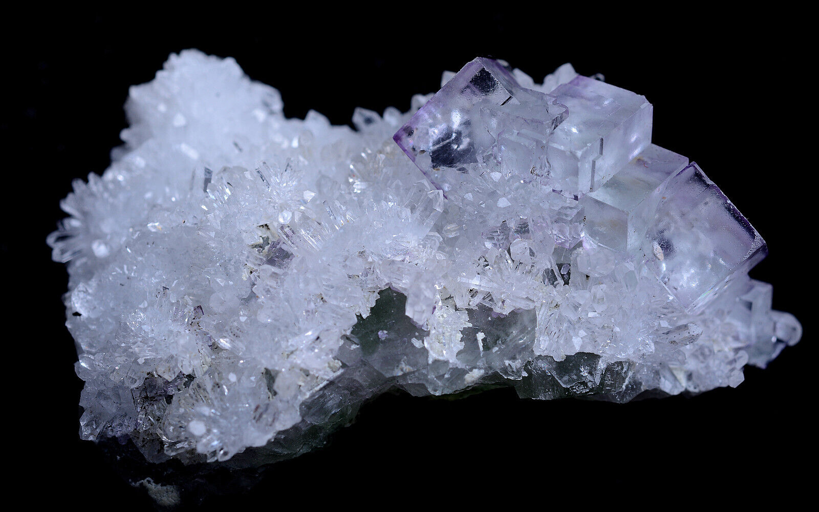 39g Natural Clear Purple Green FLUORITE Crystal Mineral Specimen/China