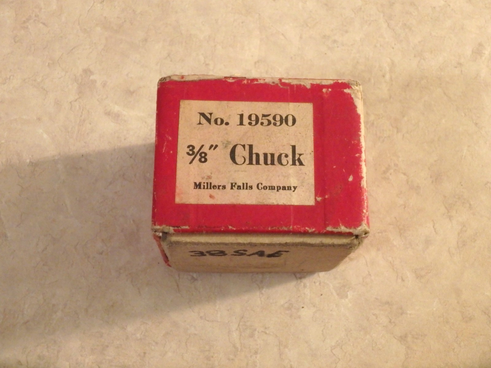 Sears 3-Jaw Chuck for Millers Falls # 19590 Drill - 3/8\