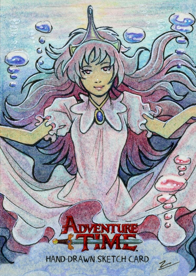 ADVENTURE TIME SKETCH CARD - LADY RAINICORN by NADYA ORTEGA