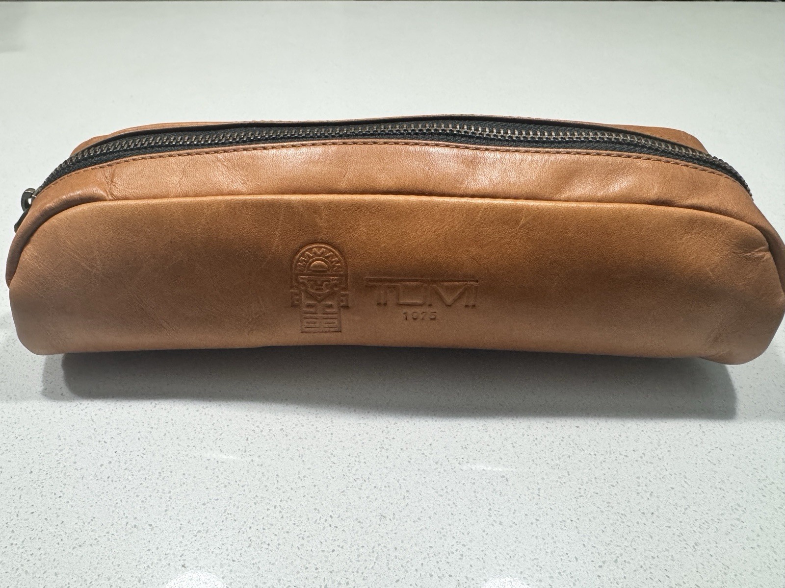 Tumi 1975 Anniversary Collection Leather Pencil Case Limited Edition