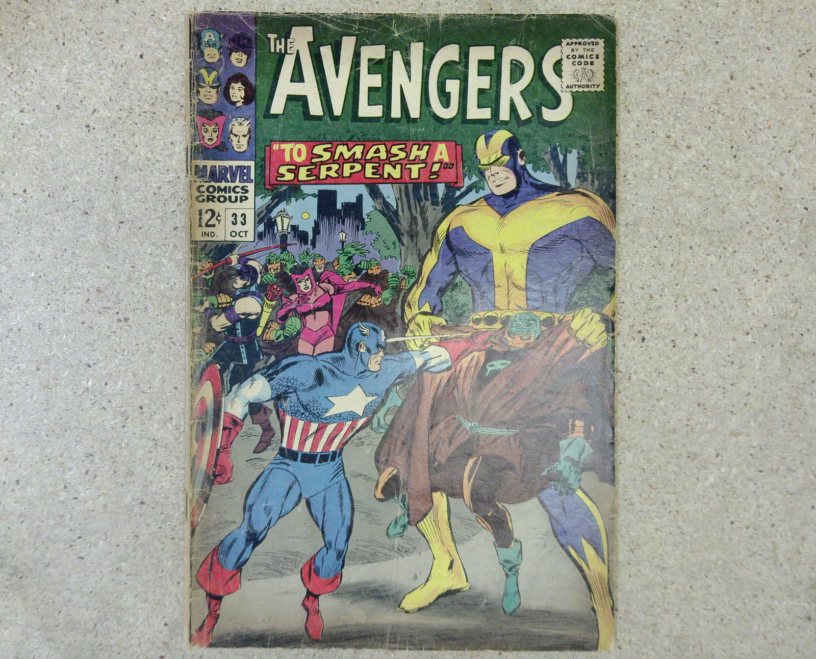The Avengers #33 (1966) The Avengers #33 (1966)