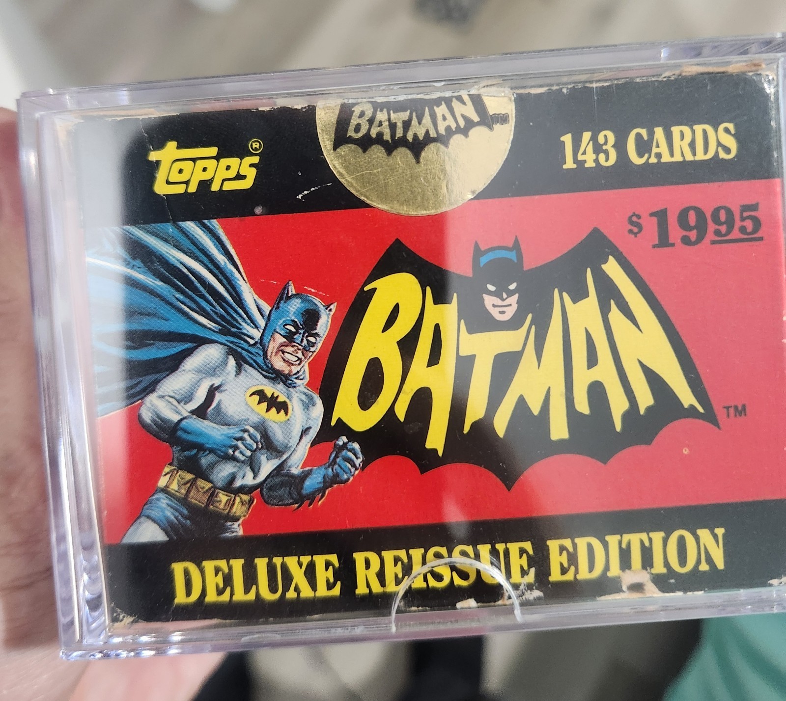 Topps 1989 Batman 1966 Deluxe Reissue Edition 143 Card Set Sealed Box in case