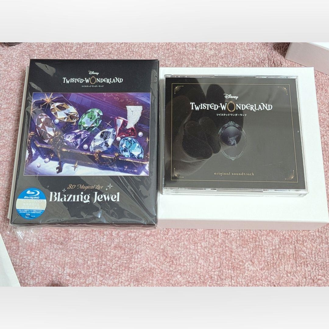 Disney Twisted-Wonderland Blu-ray and Soundtrack Set