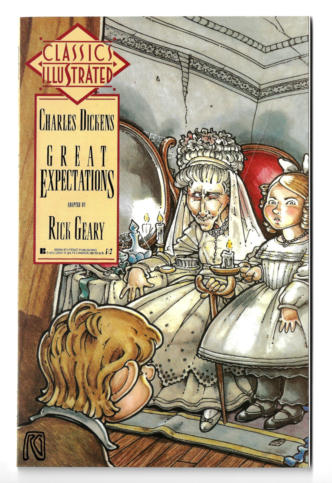 Classics Illustrated Charles Dickens Great Expectations #2 from 1990  C2615