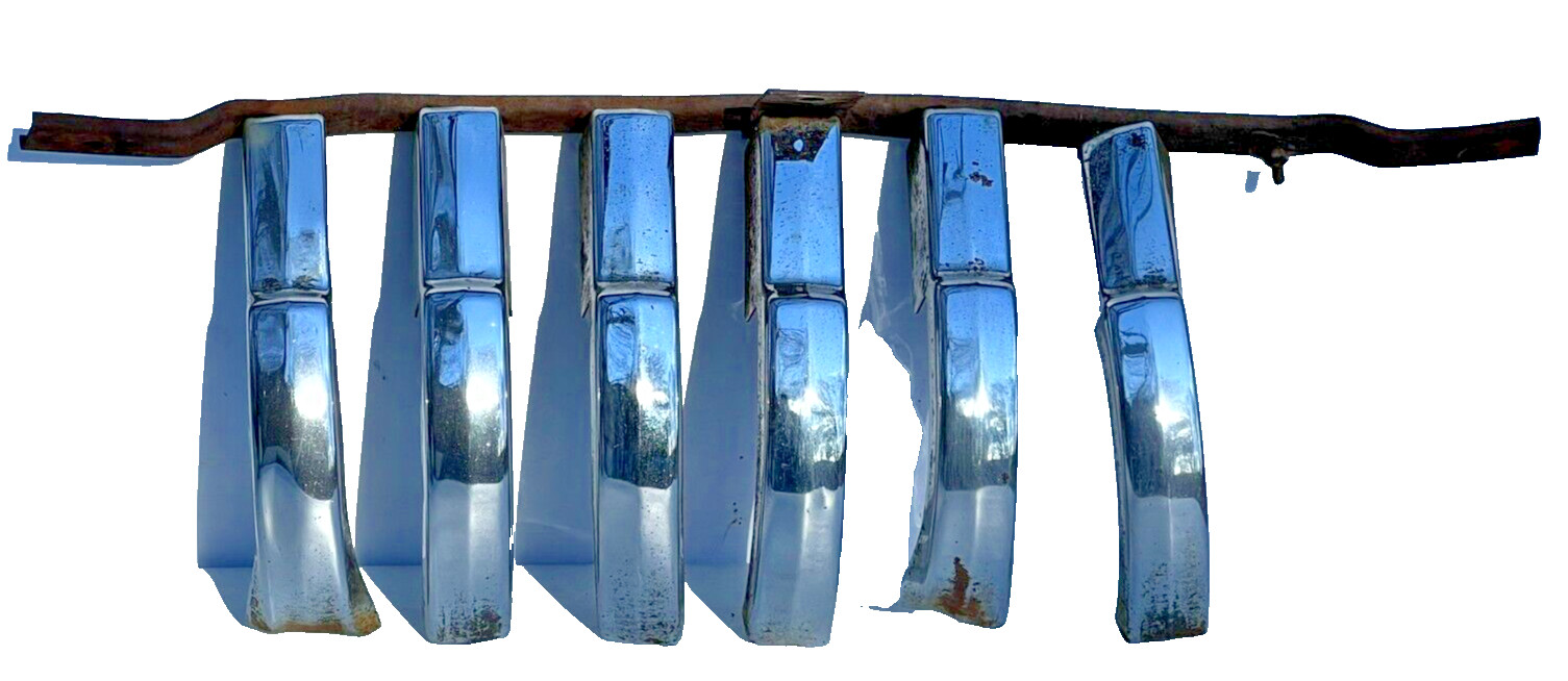 1952 MERCURY GRILLE TEETH BARS WITH BRACKET