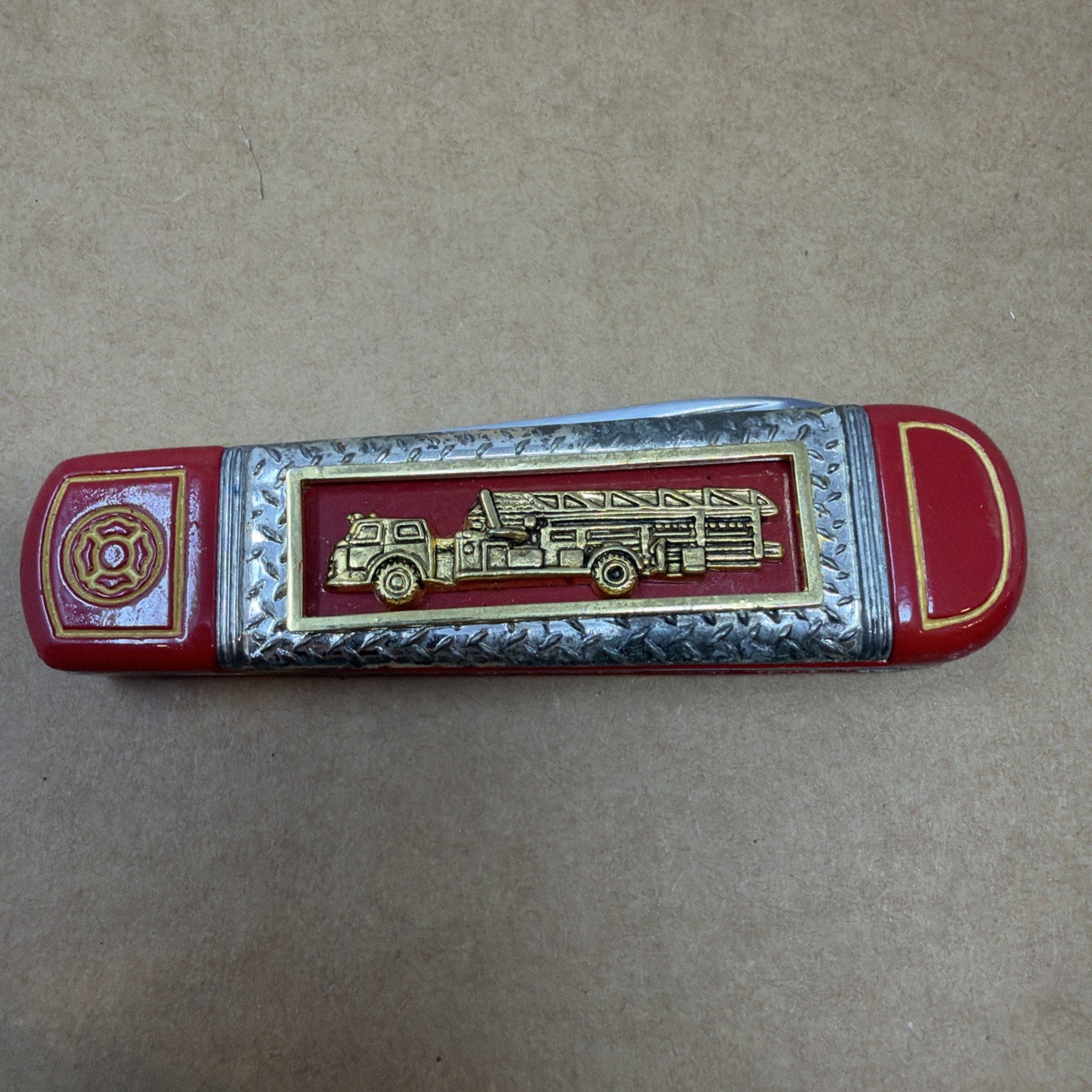 AMERICAN LaFRANCE Firefighters  Collectors Knife BY THE Franklin Mint