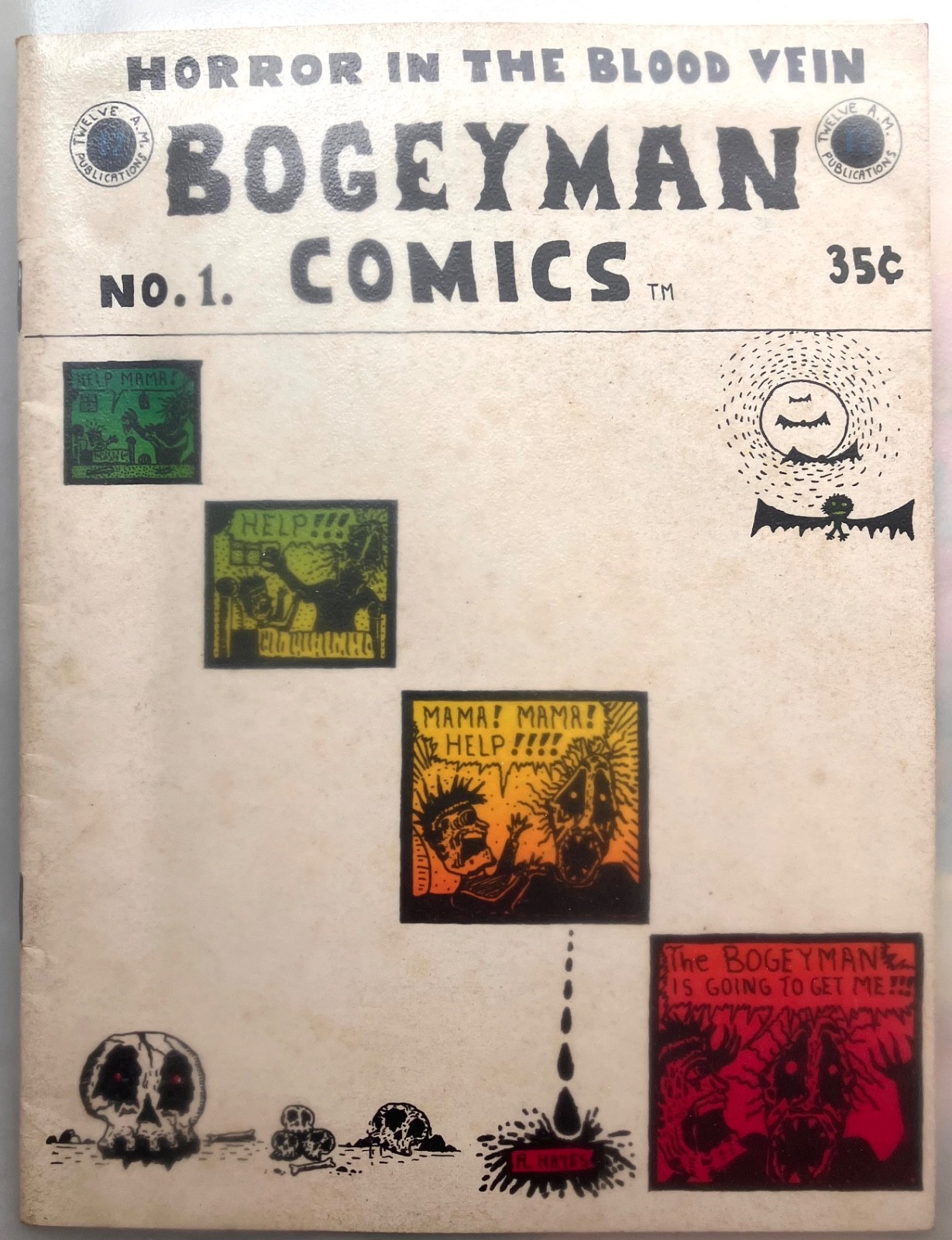 Bogeyman Comics #1 (SAN Francisco Comic Book Company 1969) Rory Hayes