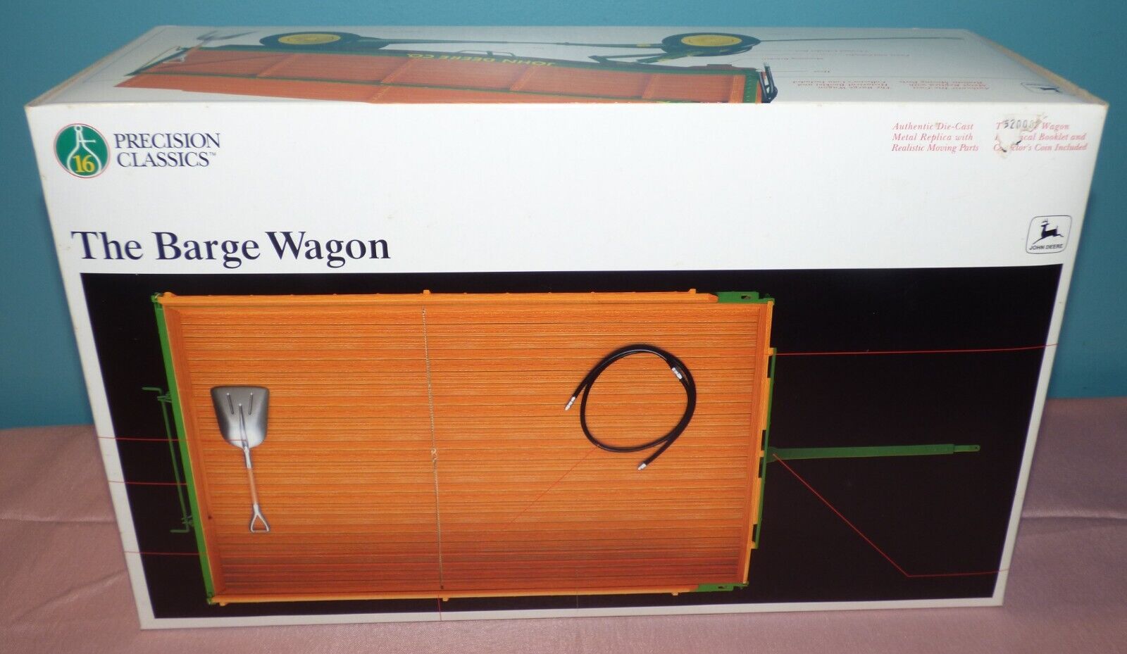 2000 ERTL 1/16 Precision Classics Series 16 The Barge Wagon John Deere #15133
