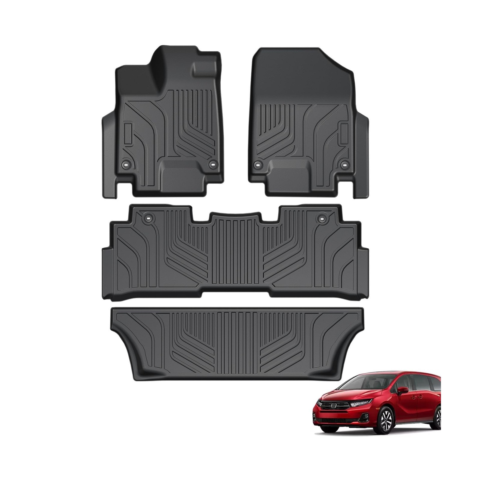 Floor Mats for Honda Odyssey 2018-2026 2027 Floor Mats for Honda Odyssey 2018-2026 2027