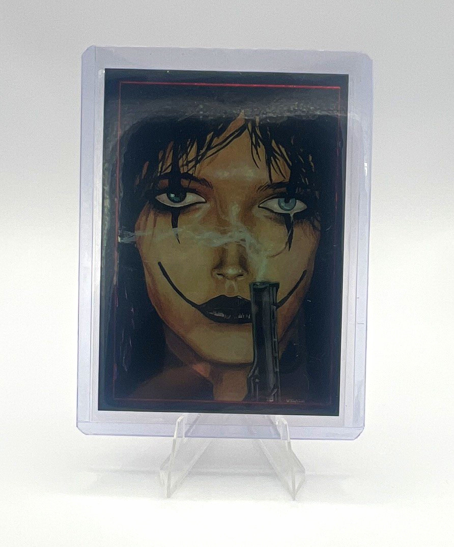 Crow-mium Card 1996 The Crow Insert Eric Draven Crow Notes Non-Sport #C1