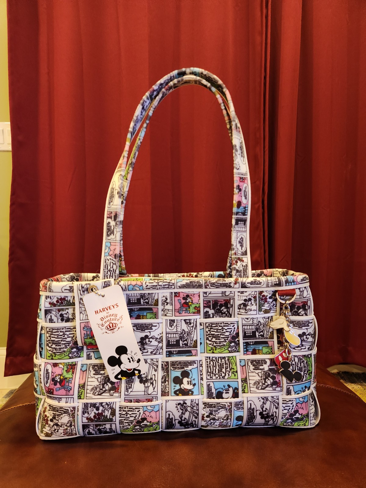 Harveys for Disney Couture Seatbelt Bag Mickey Mouse Purse NWT - New With Tags