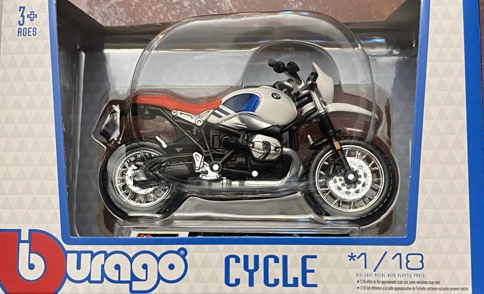Bburago 1:18 BMW R nineT Urban GS MOTORCYCLE Bike Collection Model Toy Gift