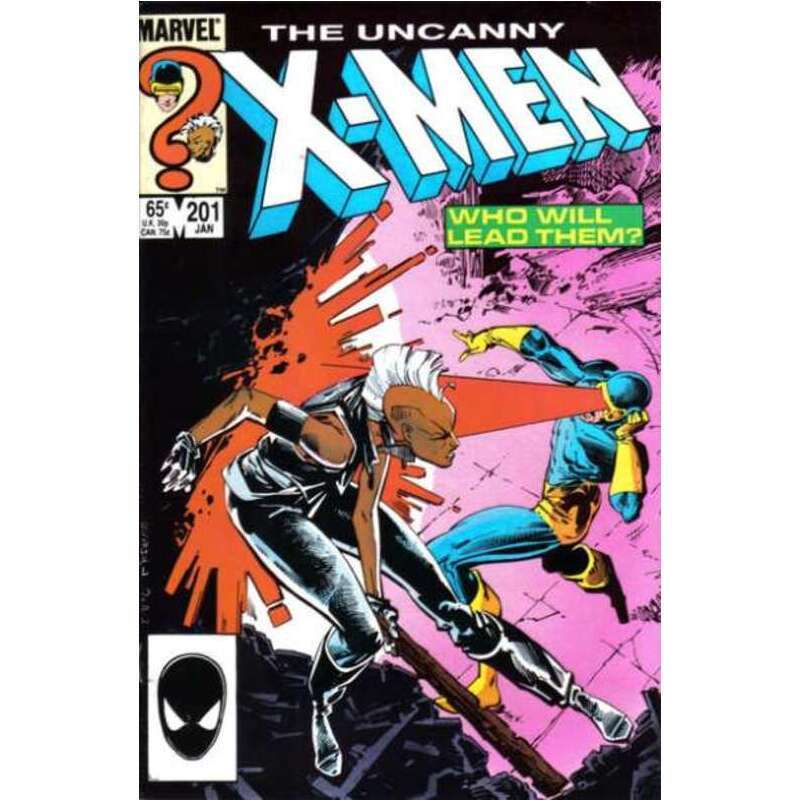 Uncanny X-Men (1981 series) #201 in Near Mint minus condition. Marvel comics [z{