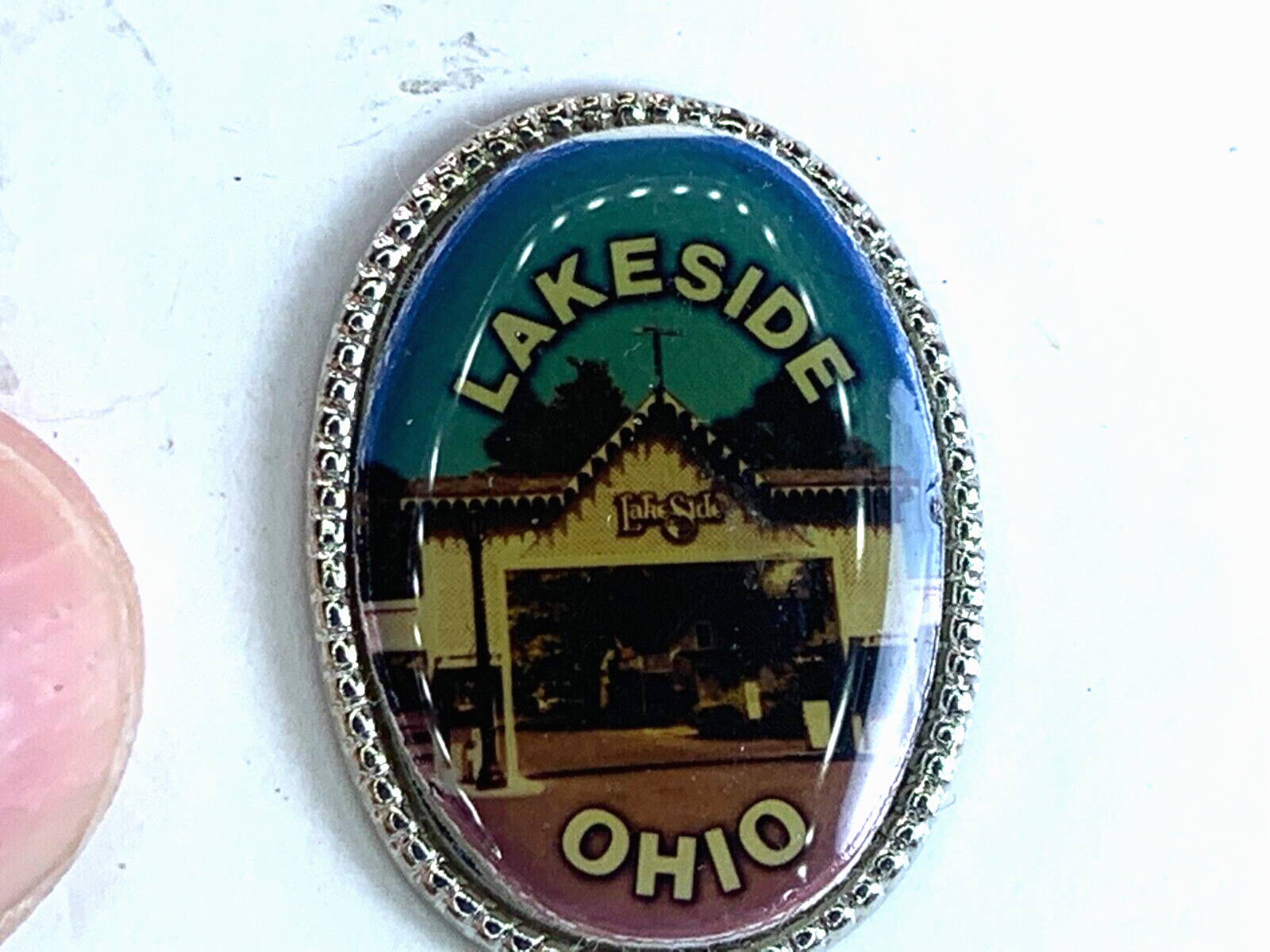 Ohio Lakeside NOSWT Vintage Tack Pin T-4010