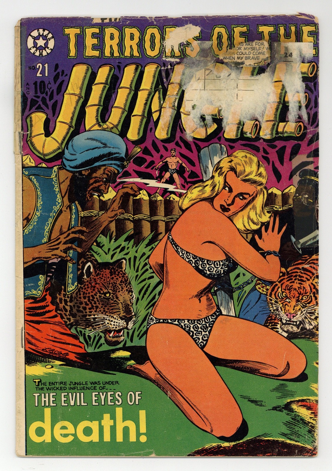 Terrors of the Jungle #21 FR 1.0 TRIMMED 1953