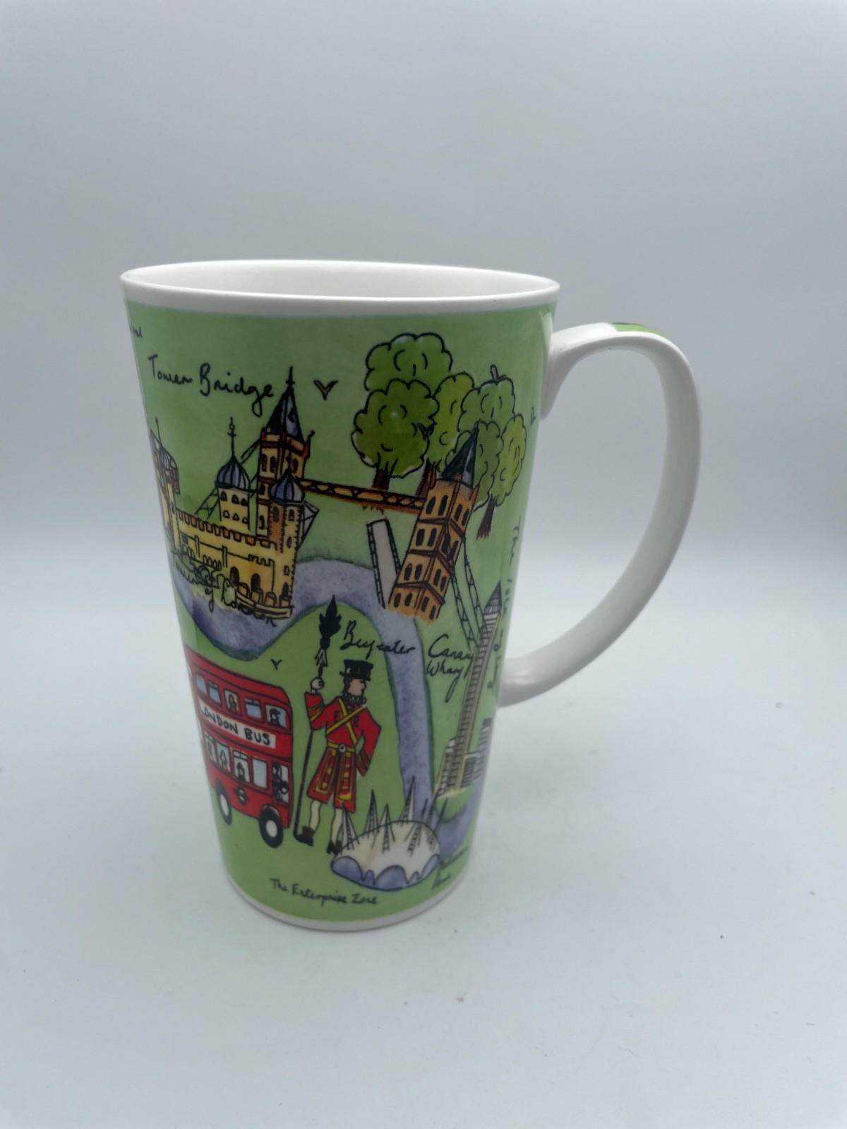 James Sadler London Scenery Coffee Mug London Tour Landmarks 16oz Souvenir C76