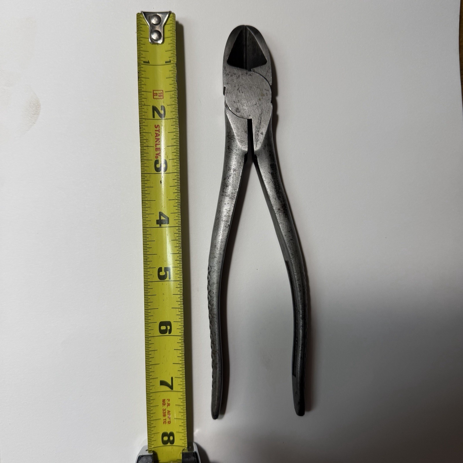 Vintage Snap-On Tools No 87 Side Wire Cutters Pliers USA RARE 1950’s Vacuum Grip