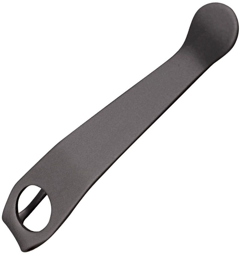 LynchNW Standard Clip Alt For Spyderco Knife Blacksmith Finish Stainless Steel