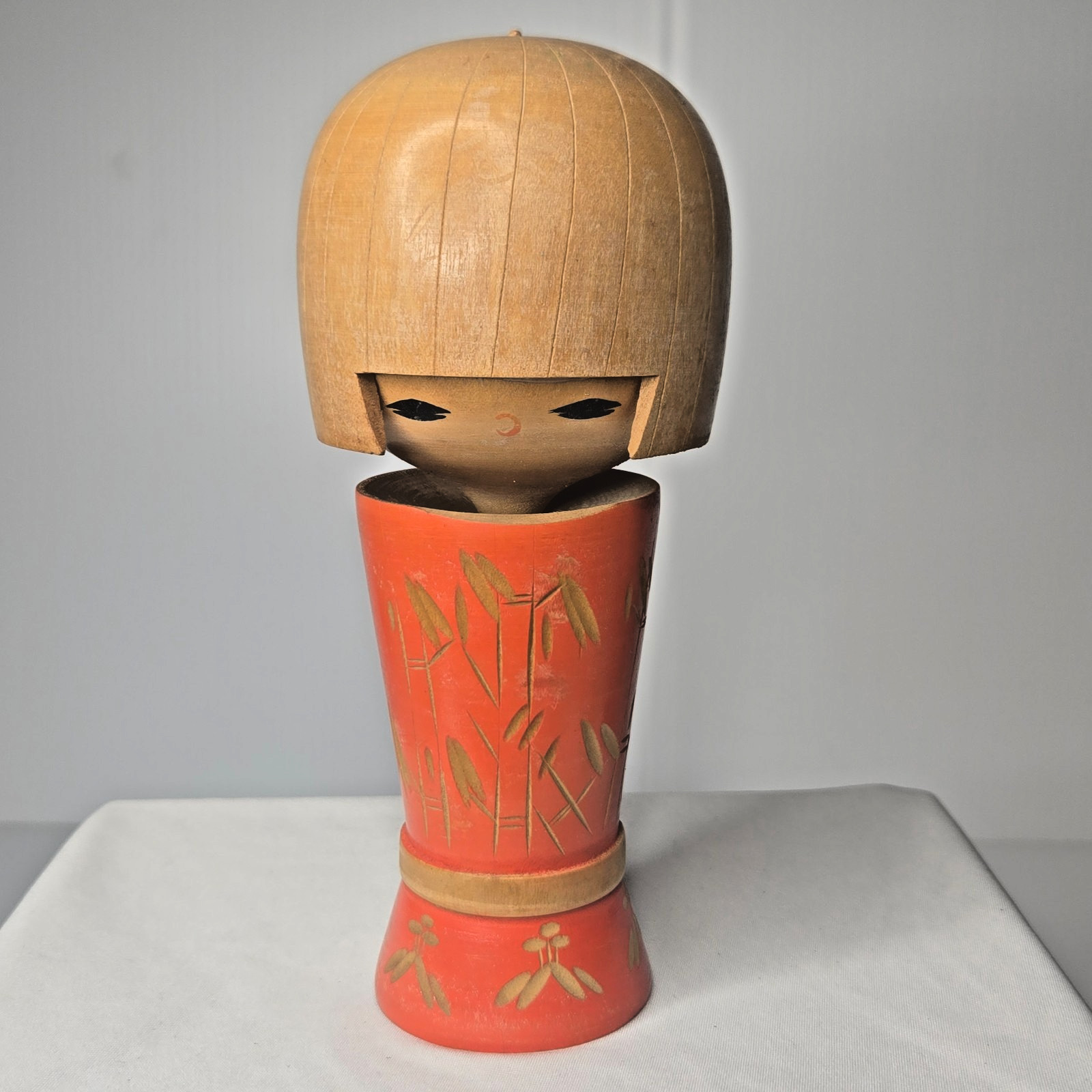 RARE Vintage Sosaku Kokeshi by Master Miyashita Hajime - Signed - Near Mint RARE Vintage Sosaku Kokeshi by Master Miyashita Hajime - Signed - Near Mint