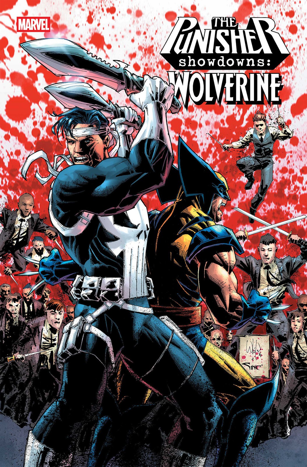 Punisher Showdowns: Wolverine #1 CVR A Cover VAR Pre Order 11/4/26 Marvel Comics