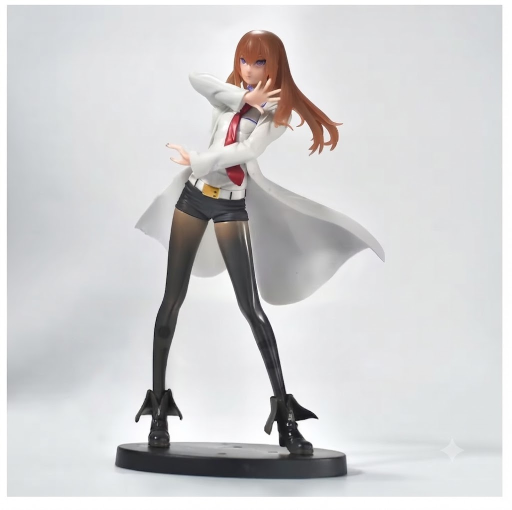 Kurisu Makise 21cm In Stock Steins Gate Figure Action Figure PVC Collect Model 