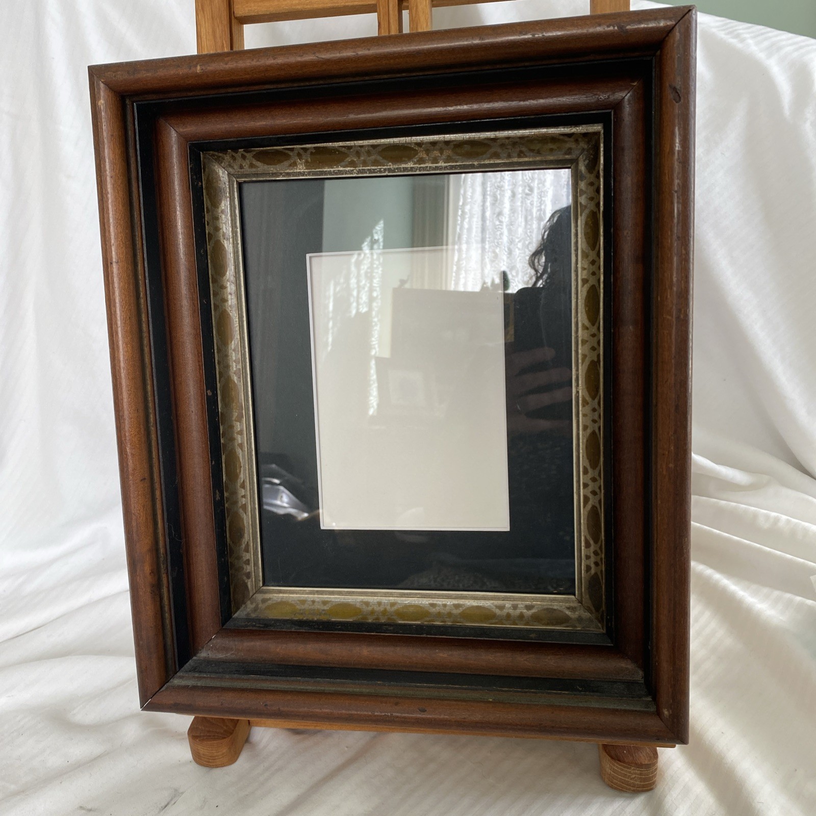 Beautiful Wooden Antique Victorian Shadow Box Frame 11.5 x 13.25 for 8 x 10 Beautiful Wooden Antique Victorian Shadow Box Frame 11.5 x 13.25 for 8 x 10