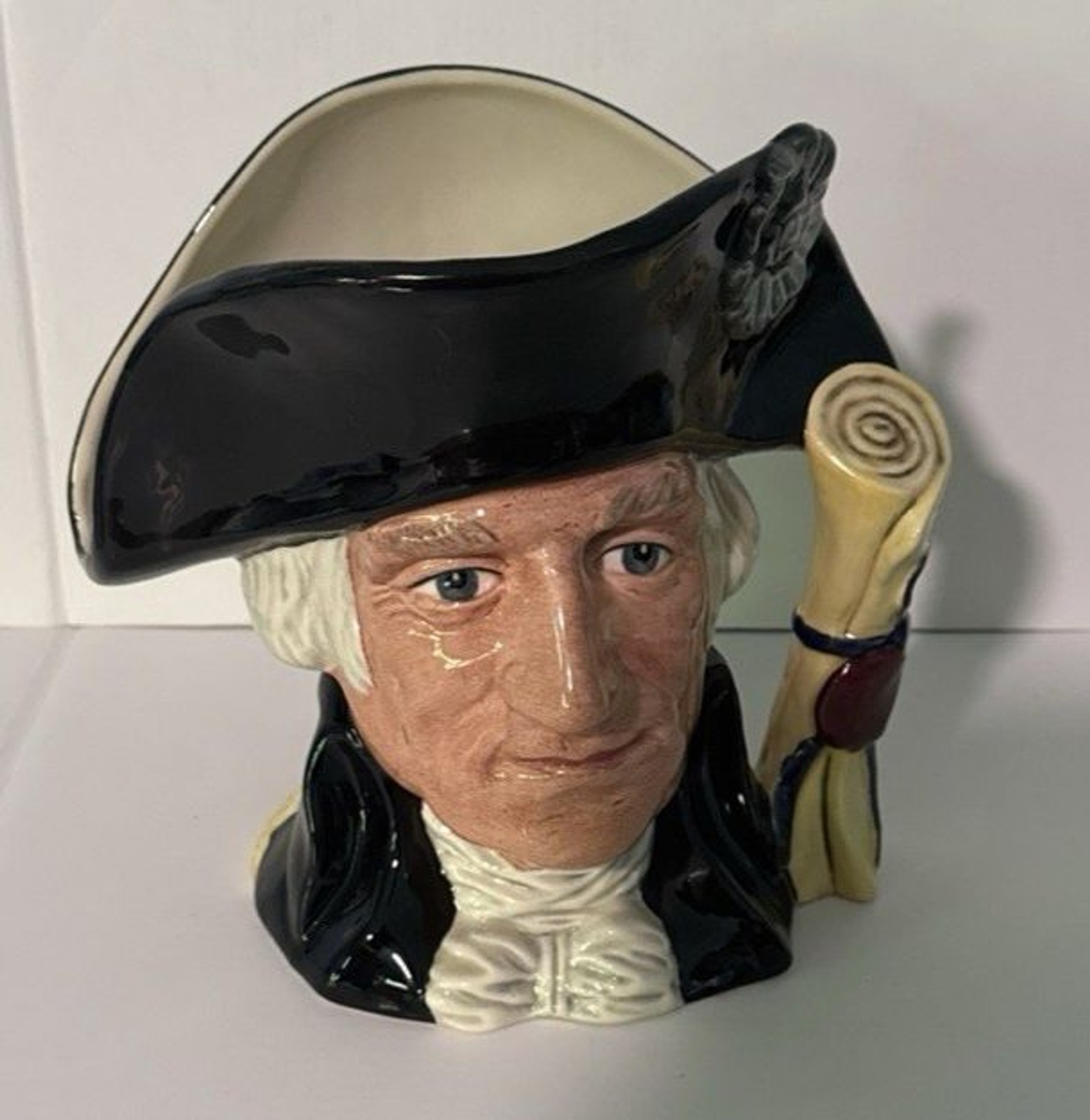 VTG 1982 Royal Doulton Character Jug GEORGE WASHINGTON D6669 250th BIRTHDAY 7.5”