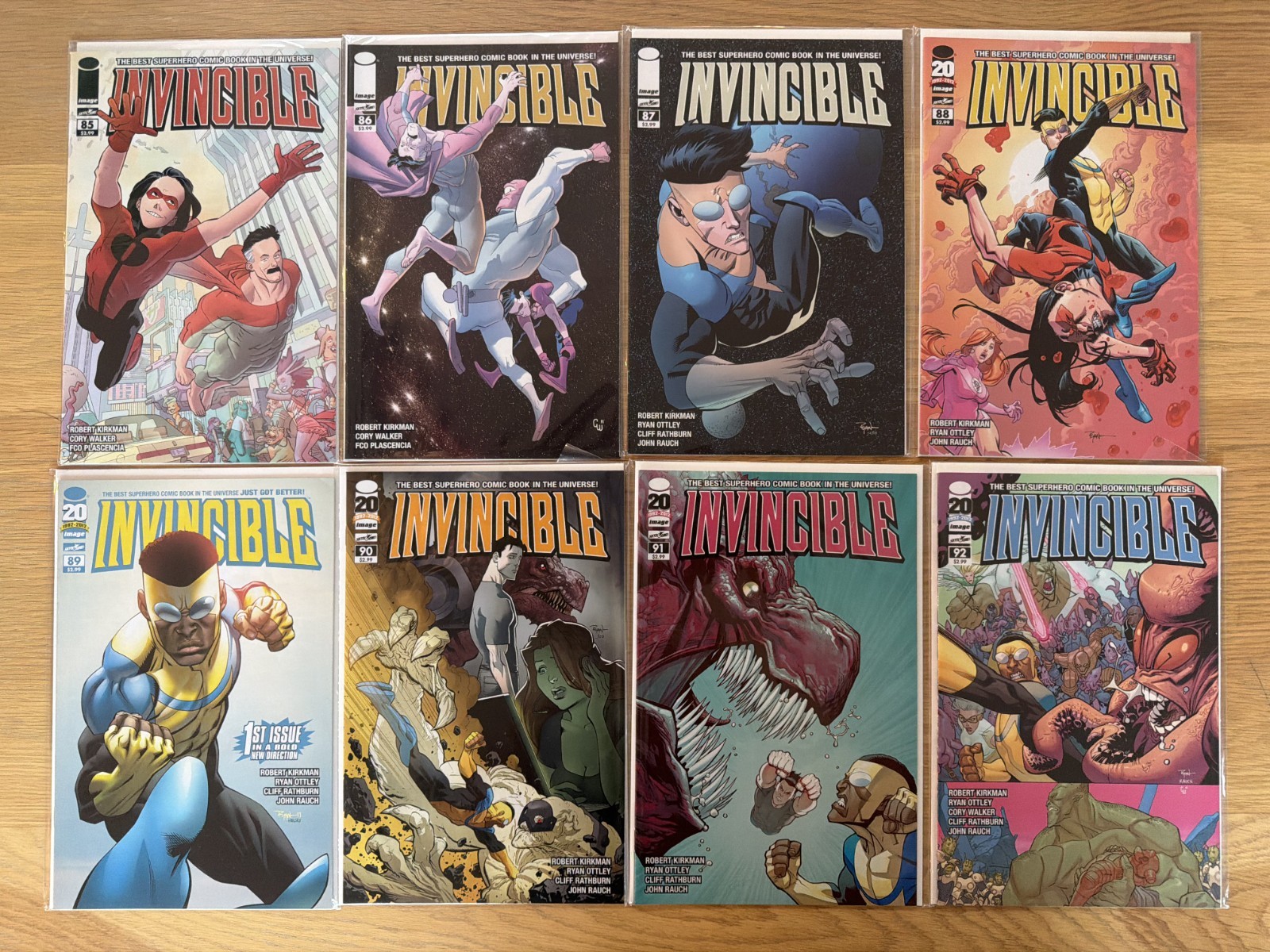 INVINCIBLE #85 - 92 - FIRST PRINTS
